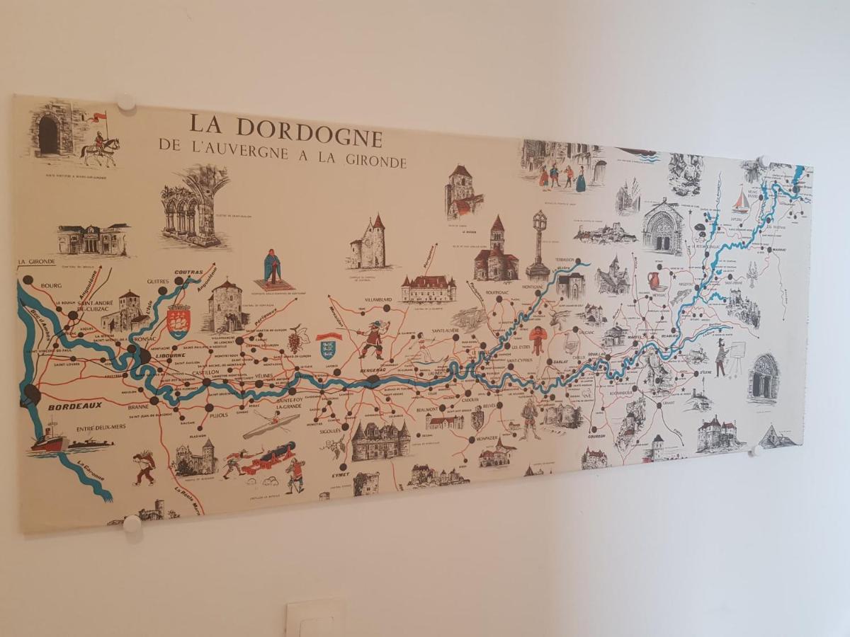 11 - Tres Joli 2 Pieces Tout Equipe Pour 1 A 5 Personnes, Vue Sur Parc Arbore, Parking Privatif Gratuit, Grand Fourgon Possible, Tout Le Linge De Maison Est Fourni Razac-sur-lʼIsle Eksteriør billede